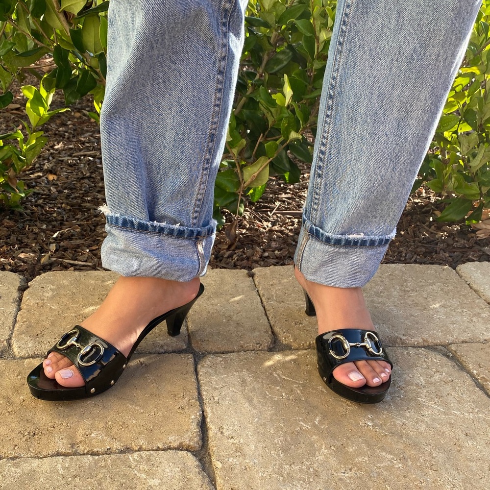 Classic Black Gucci Slip Ons! - Picture 5 of 5